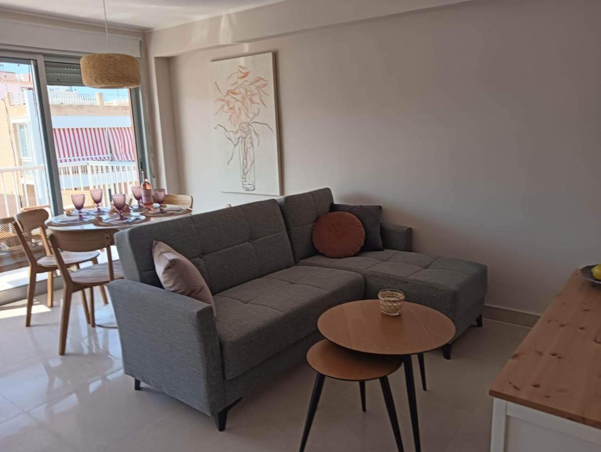 Apartamento Alejandro Gandia Playa Con Vistas Al Mar, Parking! Playa de Gandia Dış mekan fotoğraf