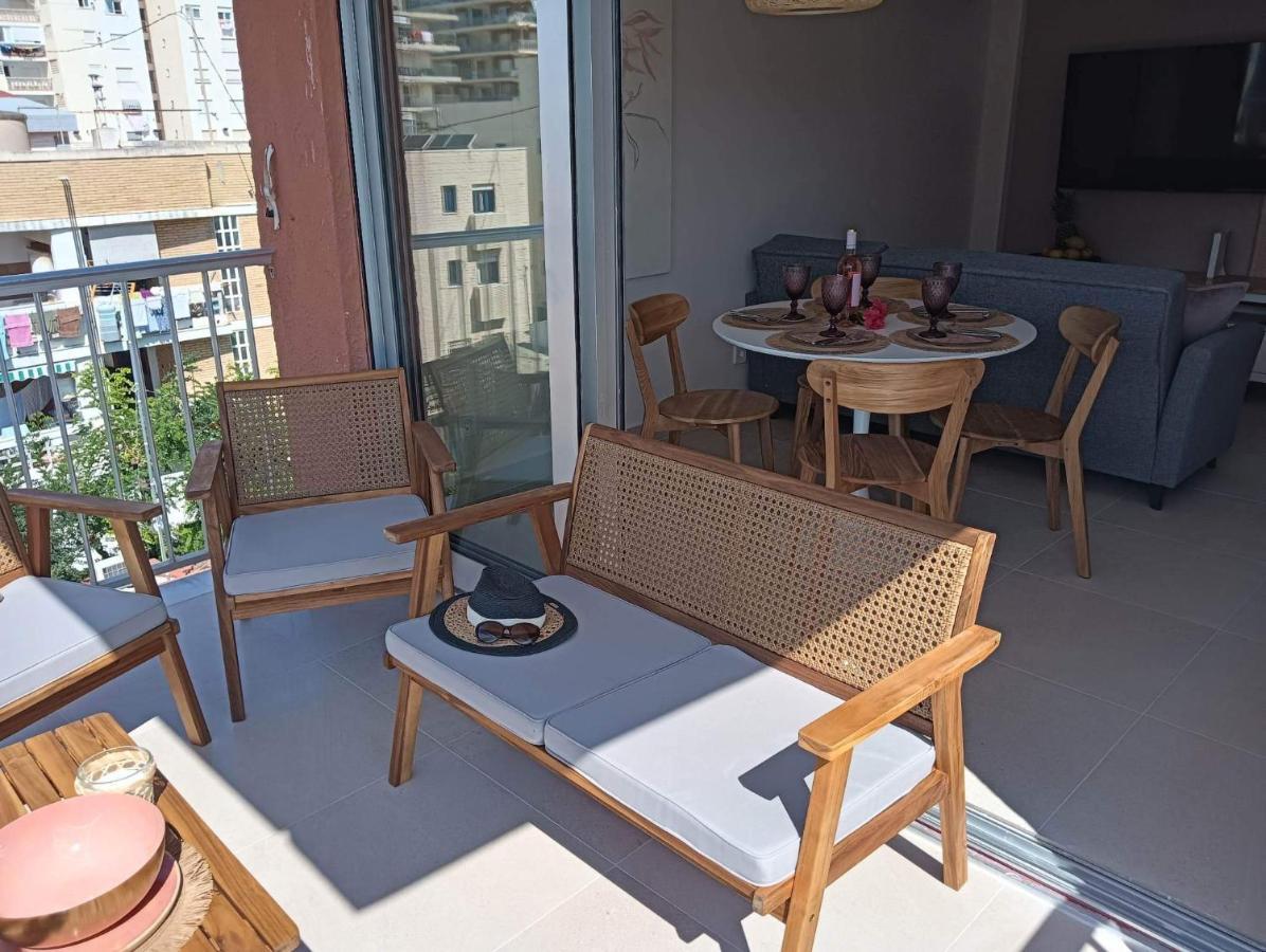 Apartamento Alejandro Gandia Playa Con Vistas Al Mar, Parking! Playa de Gandia Dış mekan fotoğraf